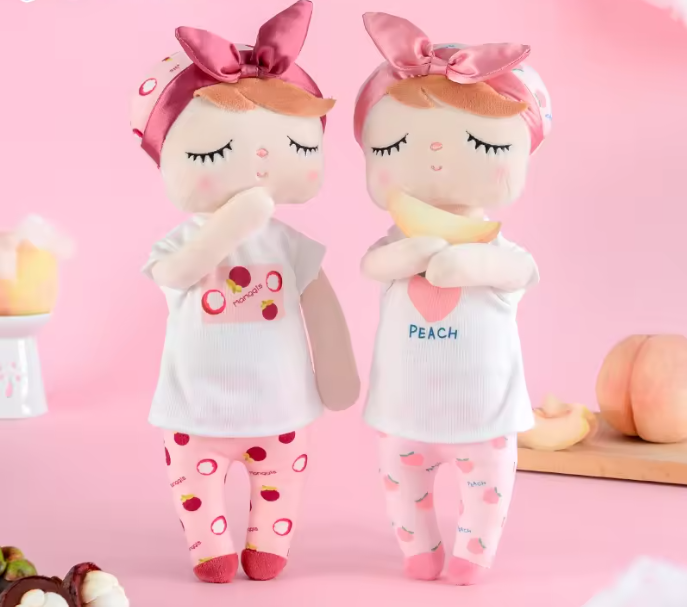 Peluches fruitées douces