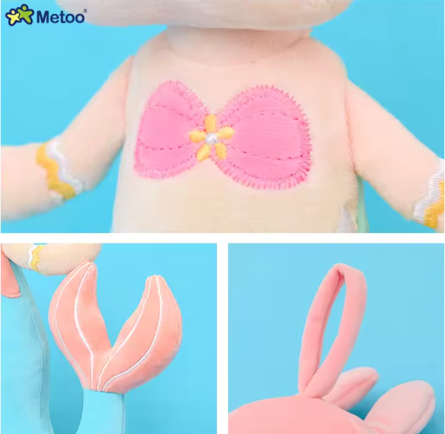Angella Peluche de Sirène avec Sac-Cadeau