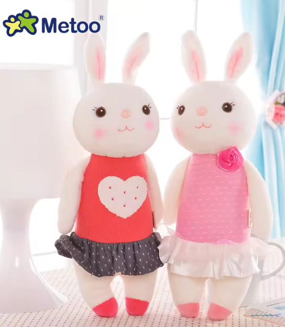 Peluche Lapin Artisanale - Doux Jouet pour Bébé