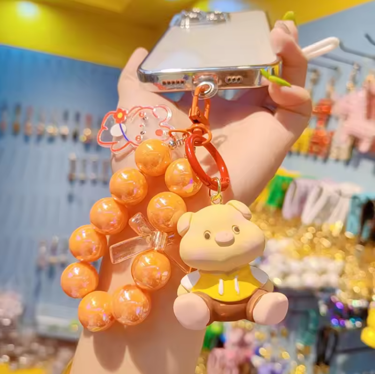 Porte-clés coloré et créatif, égayant votre journée