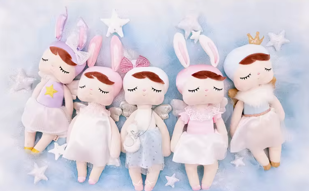 Peluche Angella Fées, Élégance incarnée