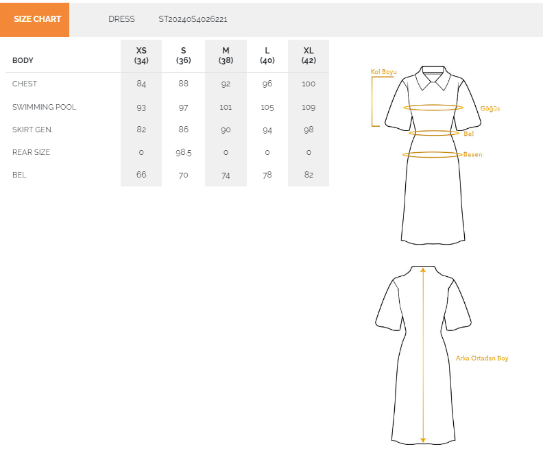 Detailed dress in ecru tulle with collar and sleeves