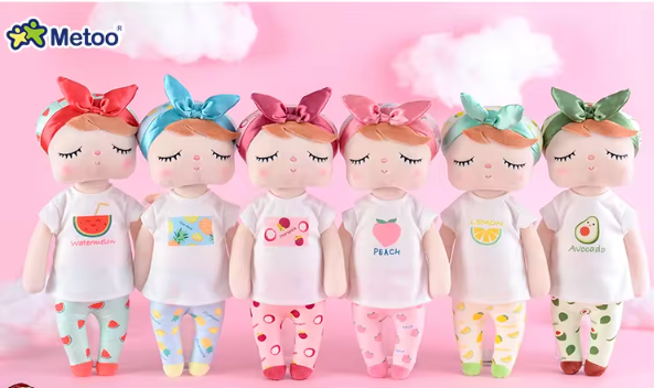 Peluches fruitées douces