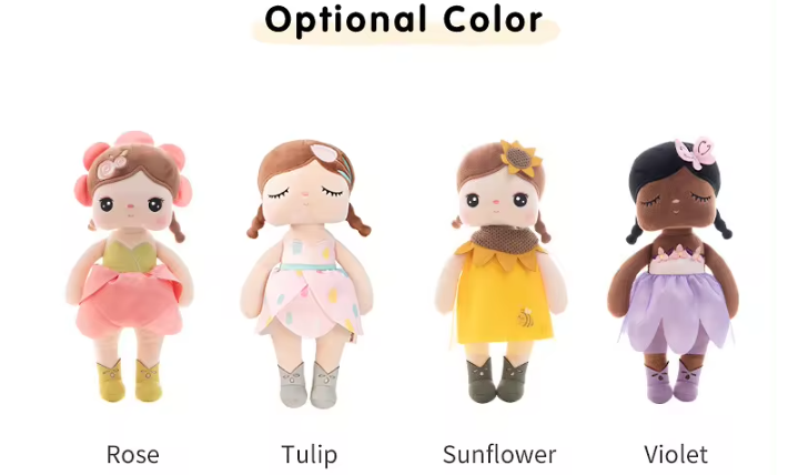 Angella Fées Florale,Peluche Féerique et Florissante