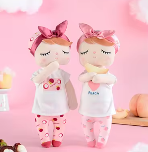 Peluches fruitées douces