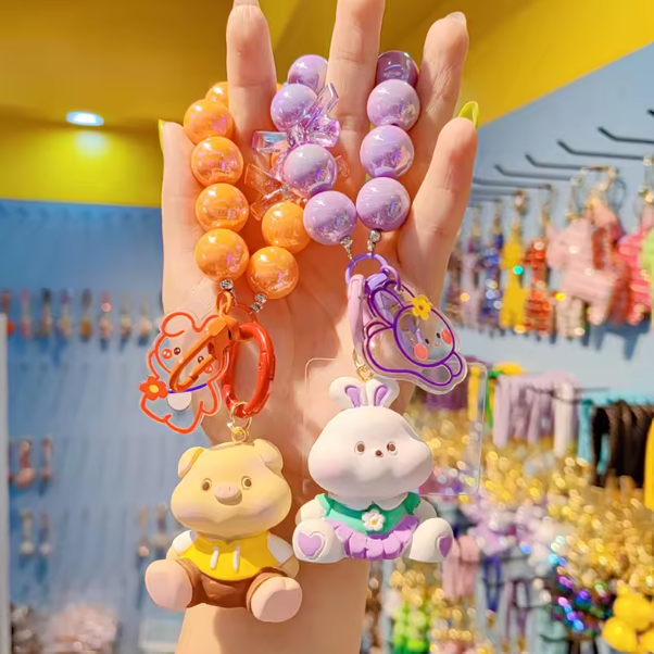 Porte-clés coloré et créatif, égayant votre journée
