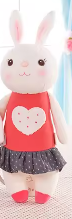 Peluche Lapin Artisanale - Doux Jouet pour Bébé