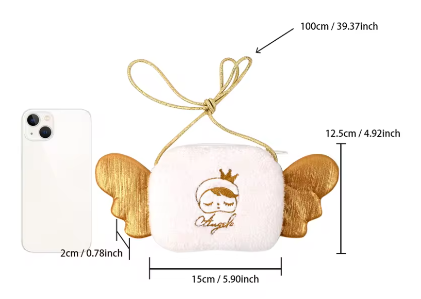 Peluche Angella Fées, Élégance incarnée