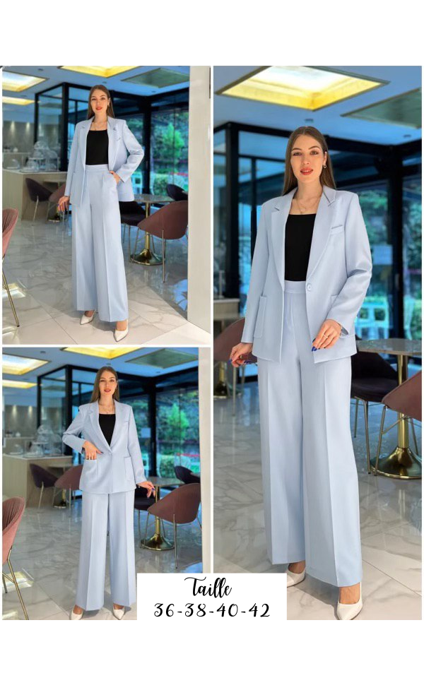 Ensemble Office Élégant en Viscose