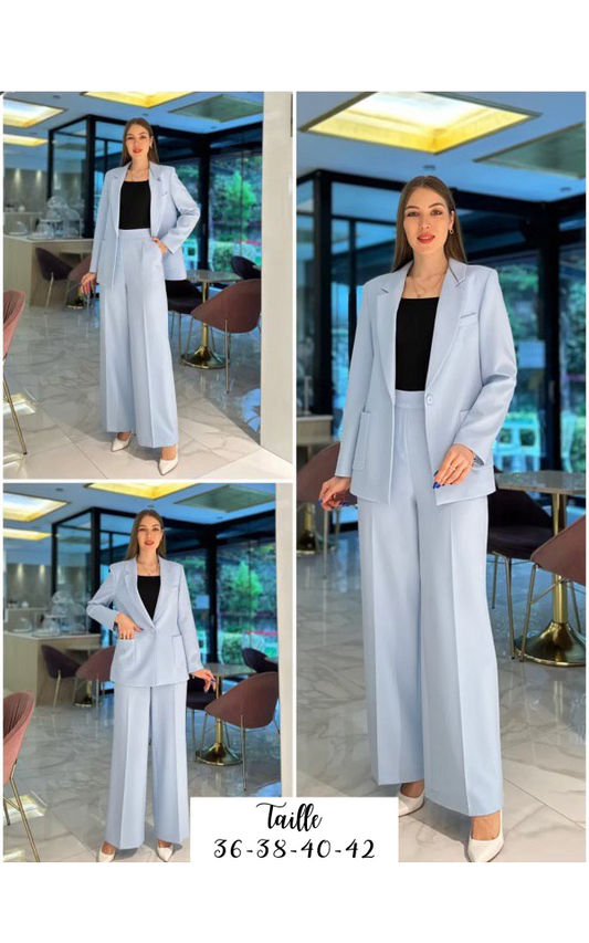 Ensemble Office Élégant en Viscose