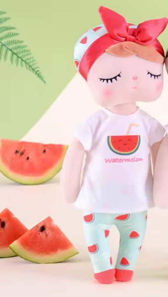 Peluches fruitées douces