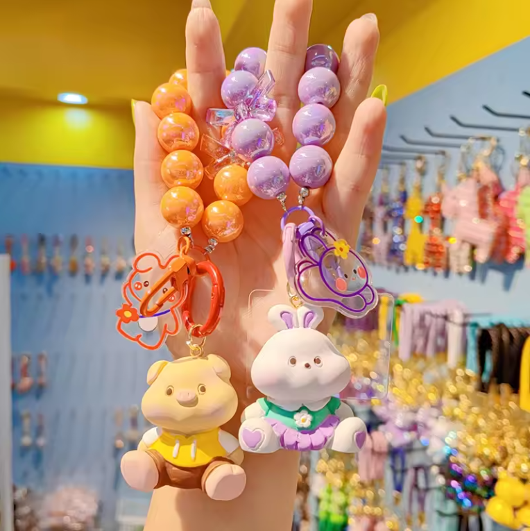Porte-clés coloré et créatif, égayant votre journée