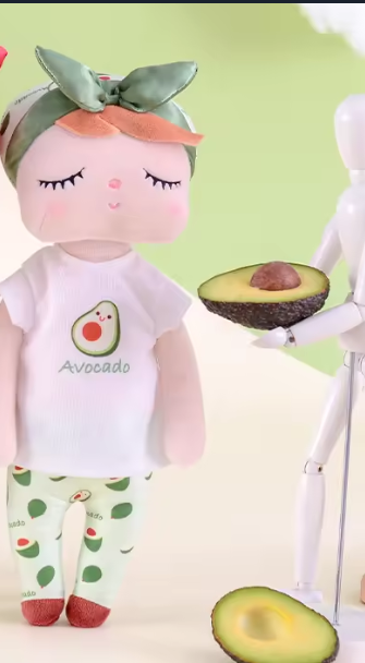 Peluches fruitées douces