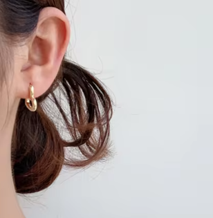 Coeur boucles d'oreilles : Plaqué Rhodium, Plaqué Or 18 carats